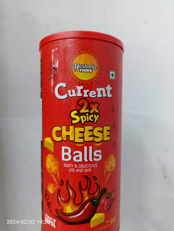 2x Spicy cheese balls 125g