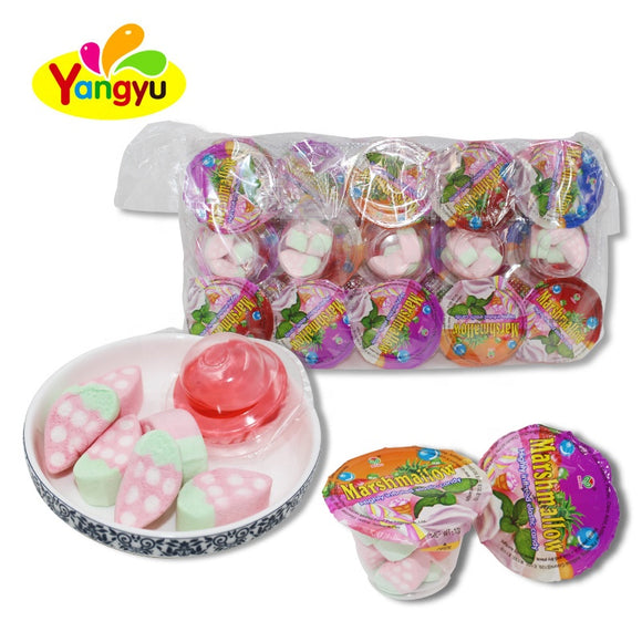 Marshmallow candy cup 30pcs