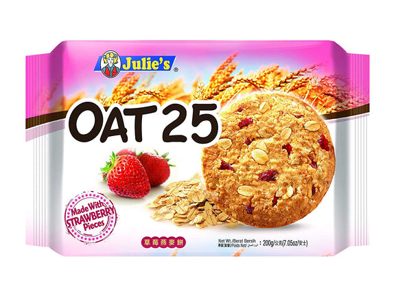 OAT 25 MADE WITH STRAWBERRY PIECES (200GRAM)