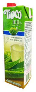 Tipco aloe vera juice with gel minced 1ltr