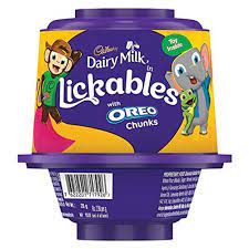 Cadbury dairy milk in lickables with oreo chunks 20g