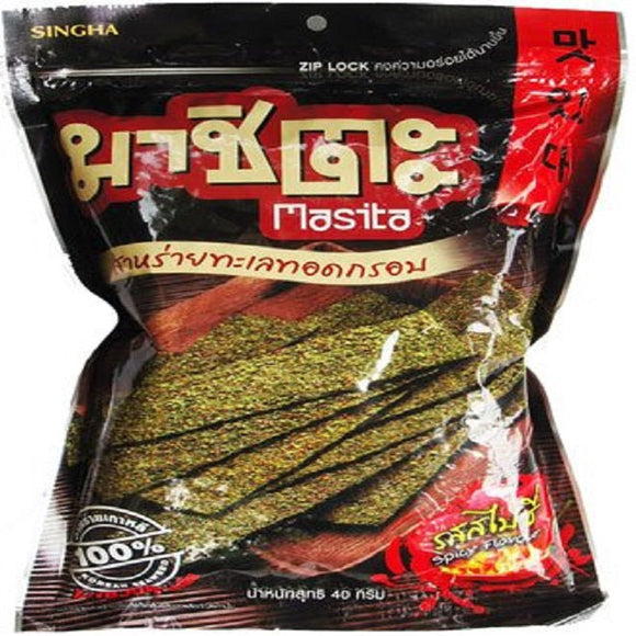 Masita crispy seaweed spicy flavour 14g*6nos