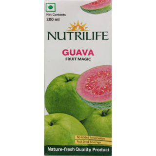 Nutrilife guava fruit juice 160ml