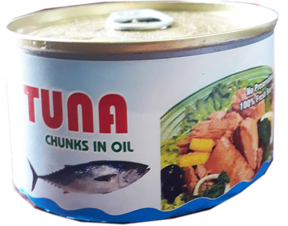 Golden crown tuna chunks in oil 185g