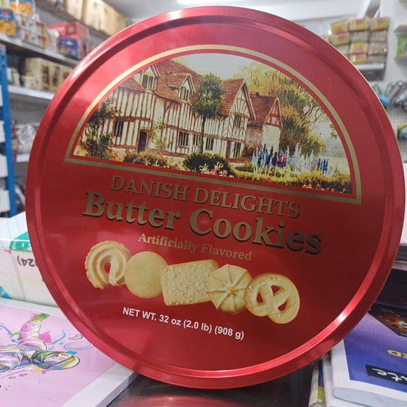 Danish Delights Butter Cookies [908g]