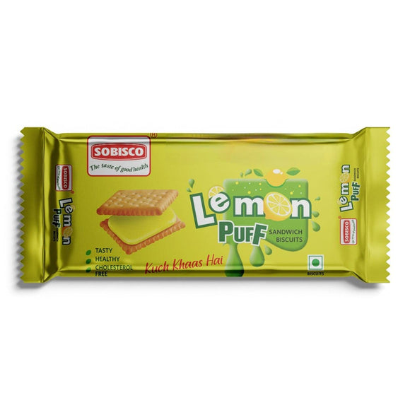 Lemon puff biscuits 72g