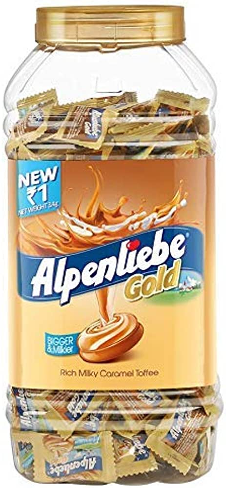Alpenliebe gold caramel toffee 780g*200units