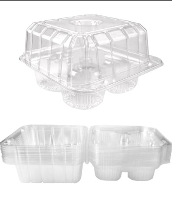 Paras Hinges box for 4 pcs muffin cup cake