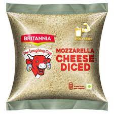 Britannia mozzarella cheese diced 1kg