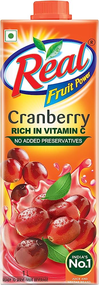 Real cranberry 1litre