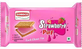 Sobisco strawberry puff 30g