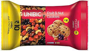 Unibic fruit &  nut cookies 37.5g