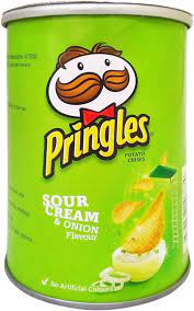 Pringles sour cream and onion 102g