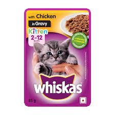 WHISKAS with Chicken in Gravy Kitten (85 g) 2-12 months