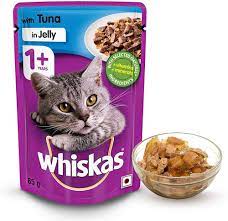 WHISKAS with Tuna in Jelly (85 g) 1+ years