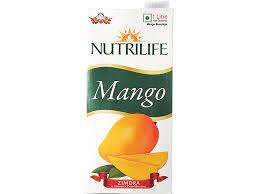 Nutrilife mango juice 1ltr*12pkts