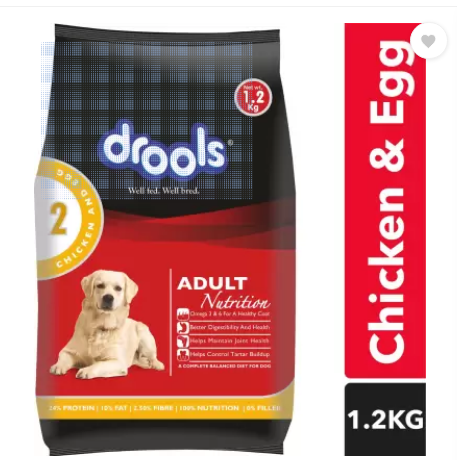 Drools Adult chicken & egg 1.2kg