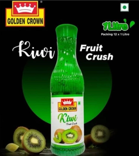 Golden crown kiwi fruit crush 1litre