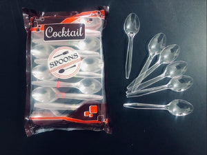 Plastic spoon cocktail [50pcs]