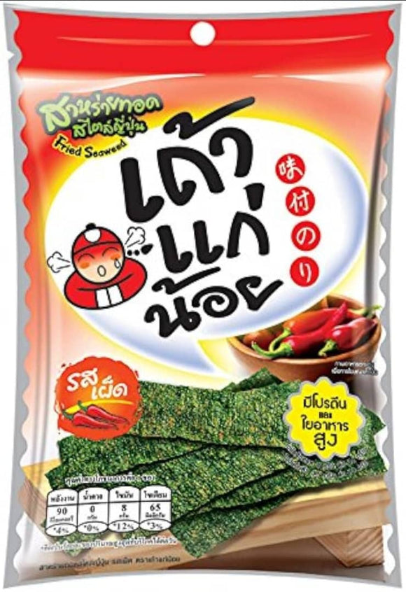 Seaweed snack hot and spicy flavour 30g