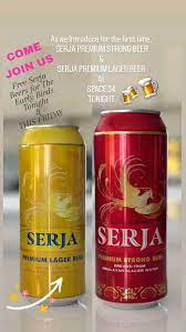 Serja premium strong beer [500ml]