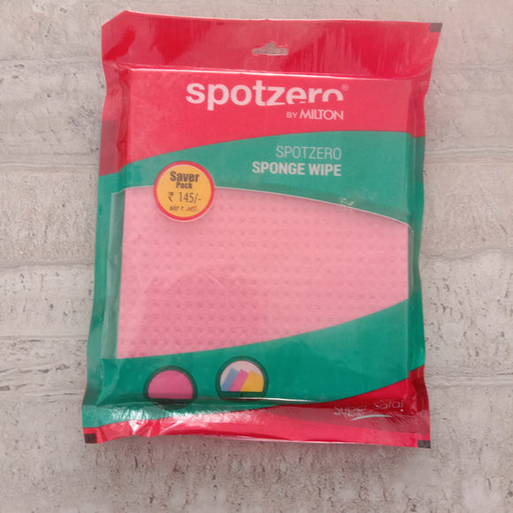 Spotzero sponge wipe
