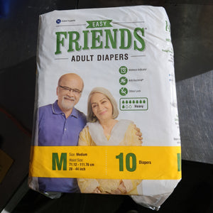 Friends adult diapers M10*12pkts