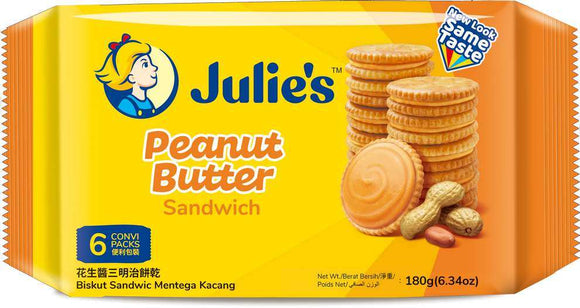 Julie's peanut butter sandwich 180g