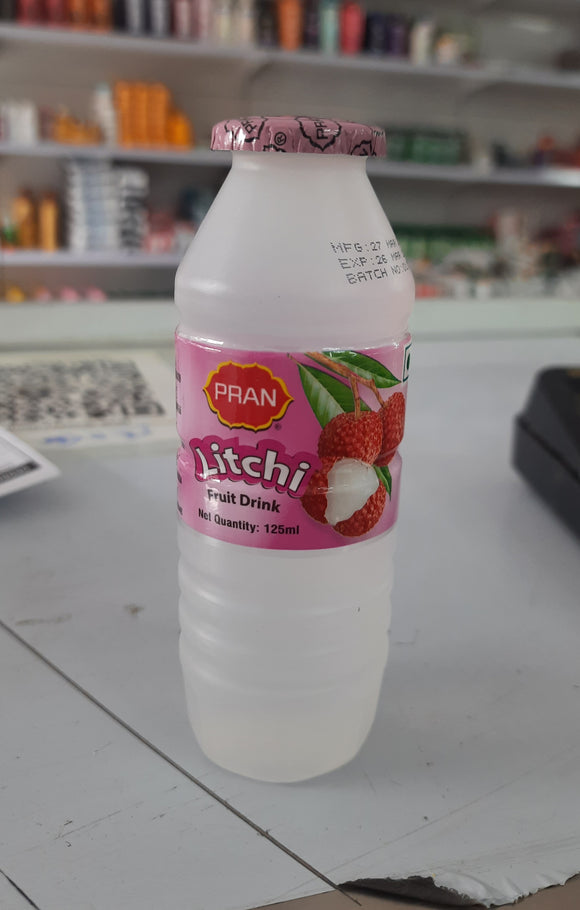 Pran Litchi Fruit Drink 125ml