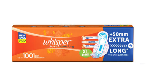 Whisper choice XL 6pads