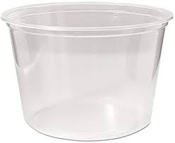 container with lid 1000ml*50nos