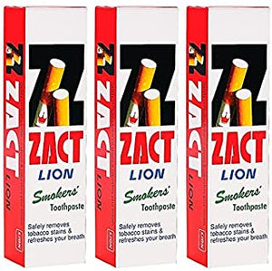 ZACT LION, SMOKERS TOOTHPASTE