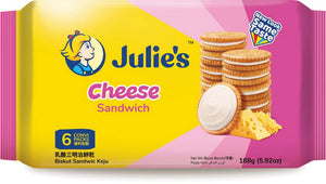 Julie's peanut cheese sandwich 168g