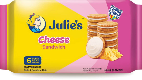 Julie's peanut cheese sandwich 126g