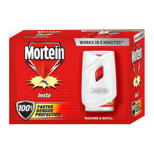 Mortein combi pack 45ml refill with machine