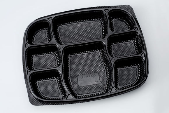 8 CP meal tray with lid