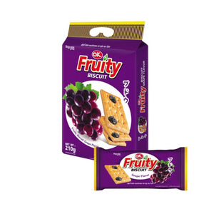 Fruity biscuit grape flavor, 210g