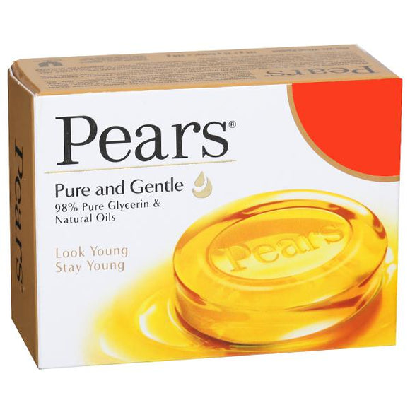 PEARS, PURE  GLYCERIN & NATURAL OILS, 100g