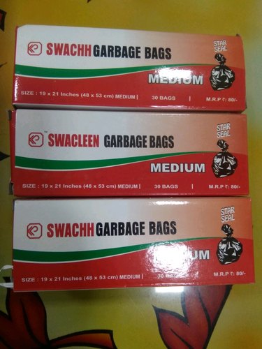 SWACLEEN  GARBAGE BAGS (M)