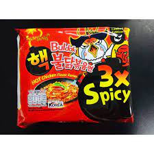 Samyang hot chicken flavor ramen 3*Spicy 140g