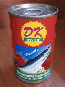 Dk mackerel in tomato sauce 155g