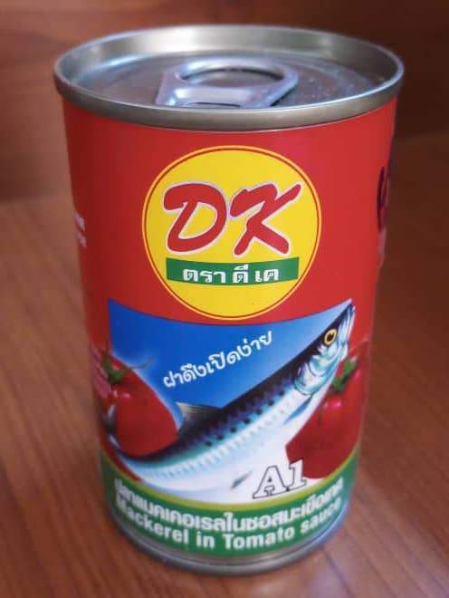 Dk mackerel in tomato sauce 155g