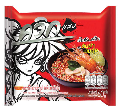Tum yum mun goong flavour instant noodles 60g*30pkt