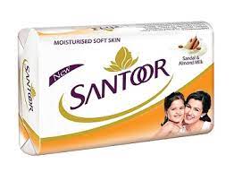 Santoor almond soft 44g