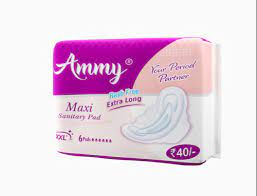 Ammy maxi sanitary pads xxl 6pads*120