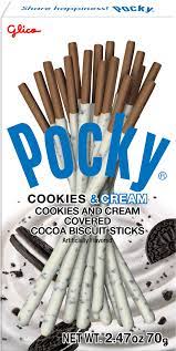 Pocky cookies & cream flavour 45g