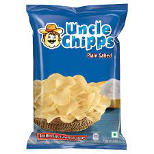 Uncle chips plain salted 40g