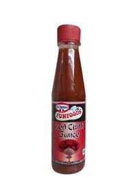 funfoods hot and sweet chilli sauch 220g