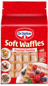 Soft waffles frosted vanilla 250g