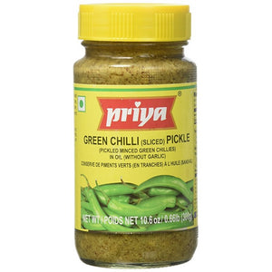 PRIYA GREEN CHILLI PICKLE [300G]